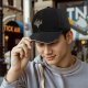 Black Baseball Cap With Magic The Gathering Mana Symbols Artwork