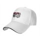 Black Baseball Cap With Rock And Roll Cartoon Graphic Design