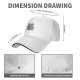 Black baseball cap with Dungeons & Dinosaurs graphic print