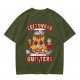 Leftovers Are For Quitters Cat Graphic T-Shirt