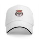 Black Baseball Cap With Rock Santa Claus Graphic For Christmas