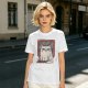 Olive T-shirt with Grumpy Cat on Retro Computer Print