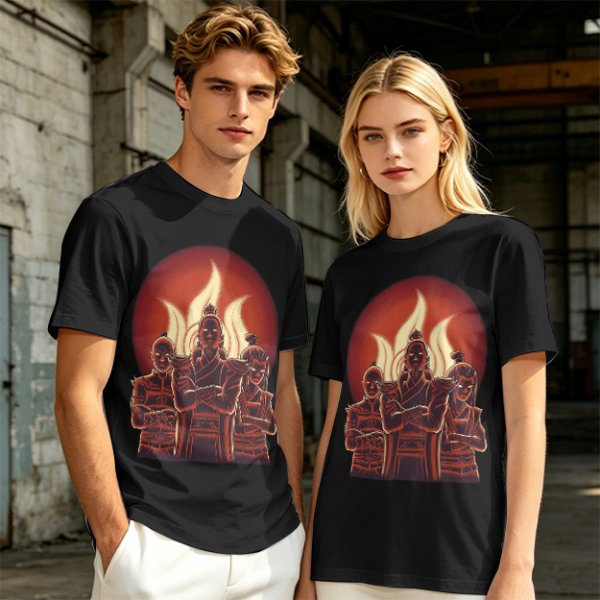 Avatar Fire Nation Characters Graphic Tee