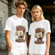 Olive Graphic T-Shirt With Sarcastic Email Cartoon Print