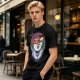 Olive T-Shirt With Classical Bust Ramen Bowl Art Print