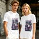 Olive T-Shirt with Papa's Tiki Paradise Skull Graphic
