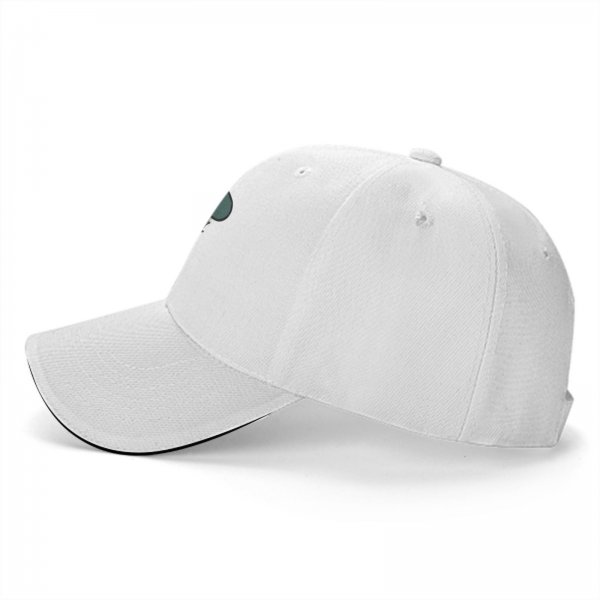 Black Baseball Cap With Alien Holding Drink Graphic