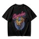 Olive Chocobo Graphic T-Shirt with Retro 80s Style Print