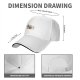 Black Baseball Cap With Cute Ghost Holding Jack O Lantern Halloween Design