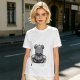 Olive T-shirt with Angry Koala Holding a Small Toy Print