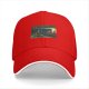 Black Baseball Cap with Night Diner Scene Art Print