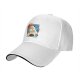 Black Baseball Cap With Appa The Sky Bison Graphic Print