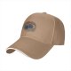 Black baseball cap with retro sunset and dice graphic