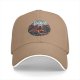 Black baseball cap with 'A Place for the Spirits' nature landscape graphic
