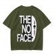 Olive T-shirt with The No Face graphic print
