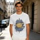 Roll Your Fate D20 Dice Graphic T-Shirt For Tabletop RPG Fans