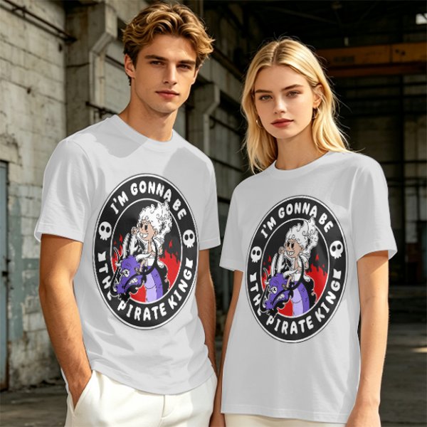 I'm Gonna Be The Pirate King Anime Graphic T-Shirt