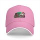 Black baseball cap with Santa and turkey Thanksgiving Christmas design