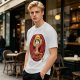 One Piece Luffy The Pirate King Graphic Olive T-Shirt