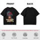 Olive t-shirt with lantern flame graphic and 'I'll follow you into the dark' text