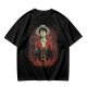 One Piece Luffy Graphic Print Olive T-Shirt