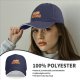 Black baseball cap with sleeping duck graphic and 'Until My Problems Disappear' text