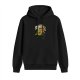 Black hoodie with Ghostbusters Slimer graphic print