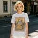 Raccoon Wheel of Fortune Tarot Pizza T-Shirt