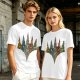 Magic The Gathering Five Mana Symbols Graphic T-Shirt