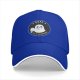 Black Baseball Cap With Nope Seal Of Disapproval Graphic