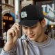 Black baseball cap with 'My Brain Is 80 Funny Memes' graphic