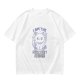 Olive T-Shirt With Cute White Cat 'I Am The Prettiest Flower' Print