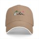 Black baseball cap with small forest spirit and soot sprite graphic