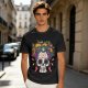 Olive T-Shirt with Day of the Dead Sugar Skull and Taco Food Art