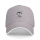 Black baseball cap with 'No Less Despresso' coffee cup graphic