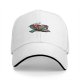 Black Baseball Cap With Colorful Halloween Witch Graphic Print