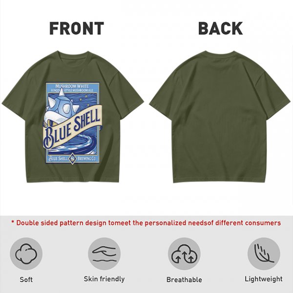 Blue Shell Brewing Co Mushroom White Ale T-Shirt